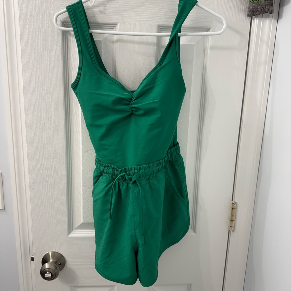 NWT Abercrombie YPB Athletic Romper XS